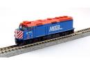 KATO 176-9101 N - Locomotive EMD F40PH cab N 137 Chicago Metra