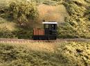 Minitrains 2001 HOe - Contractors Loco Black Cab-Black Chassis