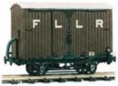 PECO OR25 O-16.5 mm - Couvert bois 4 essieux - 4 wheel Box van - Kit