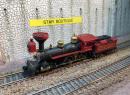 RIVAROSSI 1212 HO - Locomotive 4-4-0 ''Genoa'' ep I Virginia and Truckee