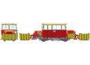 REE MDELES MB108 HO - DRAISINE DU65 chasse neige Ep.IV-V SNCF