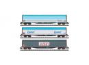 MINITRIX 15375 N - Set de 3 bachs EVIAN Contrex Vittel ep V SNCF