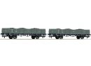 ROCO 67040 HO - Coffret de deux wagons de marchandises dcouverts de la GKB p IV