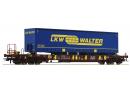 ROCO 76221 HO - Wagon semi remorque T3 p IV, AAE