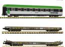 FLEISCHMANN 827112 N - Coffret 3 pices Autoroute roulante p VI de la RAlpin