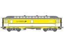 REE Modles VB263 HO - Ambulant OCEM 16m PAZ Jaune et Blanc protection caoutchouc, ep IV - V SNCF
