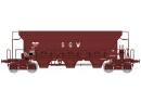 REE MODELES WB666 HO - WAGON TREMIE F70 Eads  - SGW - ep IV SNCF