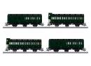 MARKLIN 42042 HO - Coffret de 4 voitures  compartiments ex Prussienne ep III SNCF
