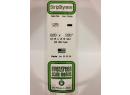 EVERGREEN 125 OPAQUE WHITE POLYSTYRENE STRIP 0.5 X 2.5 MM  10 u