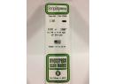 EVERGREEN 138 OPAQUE WHITE POLYSTYRENE STRIP 0.75 X 4.8 MM  10 u