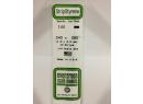 EVERGREEN 144 OPAQUE WHITE POLYSTYRENE STRIP 1.00 X 2.0 MM  10 u