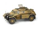 ARTITEC 387105YW HO - Sd.Kfz 221, 4-rad, MG34, Afrika Korps