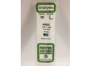EVERGREEN 295 ANGLE POLYSTYRENE BLANC 4.0 MM x 35 CM 3 u