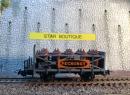 SACHSENMODELLE 76411 HO - Wagon tranport de bombonnes acide ep III SNCF