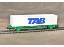 PIKO 95616 HO - Porte container TAB ep V SNCF