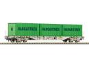 ROCO 66618 HO - Porte containers HANDGARTNER ep IV SBB-CFF