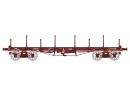 REE Modeles WB549 HO - Wagon plat TP avec ranchers ep IIIB SNCF