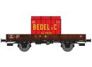 REE Modeles WB610 HO - Plat Ocem 29 avec cadre BEDEL ep IIIB SNCF