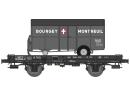 REE Modeles WB647 HO - UFR remorque fourgon BOURGEY MONTREUIL ep III SNCF