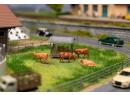 FALLER 180235 HO - Lot de figurines avec minibruitage Vaches