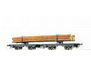 BRAWA 47726 HO - Set de 2 wagons tourelle pivotante ep II DRG