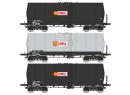 REE Modles WB662 HO - Set de 3 wag Fauvet Girel MOBIL ep III SNCF