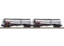 PIKO 58253 HO - Set de 2 citernes pour produits chimiques ep VI ERMEWA
