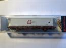 ELECTROTREN 1553 HO - Wagon plat avec container MM ep IV SNCF