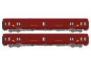 LS MODELS 40444 HO - Coffret de voitures PTT PA UIC et PA UIC ep IV SNCF