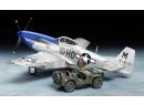 TAMIYA 25205 gauge 1.48 - P-51D Mustang avec vhicule