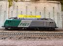 OSKAR 3703 HO - Locomotive type BB 37000 ep V SNCF - 437009 Thionville