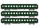 REE Modles VB374 HO - Coffret de 3 voitures BACALAN ep IV SNCF