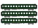 REE Modles VB374 HO - Coffret de 3 voitures BACALAN ep IV SNCF