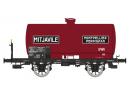 REE Modles WB711 HO - Citerne Ocem 19 avec plateforme Metjaville ep III SNCF