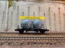 ROCO 46872 HO - Wagon double silos NORDWAGON ep IV SJ