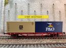 PIKO 57711 HO - Porte container Lgs579  Msc P-O ep V DB