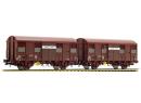 JOUEF HJ6166 HO - Set de 2 couverts Gs 4 AQUITAINE EXPRESS ep IV SNCF