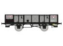 REE Modeles WB816 HO - Tombereau 4 portes tl gris ep II PLM