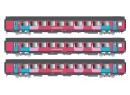 LS MODELS 40995 HO - Coffret de 3 voitures Vtu OUIGO ep VI SNCF