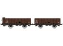 REE Modles WB836 HO - Set de 2 tombereaux Ocem 19 mtalliques ep IIIB SNCF