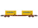 ouef HJ6242 HO - Porte conteneurs Sgss CITRON ep IV SNCF
