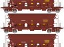 REE MOd�les WB844 HO - Coffret de 3 tr�mies T8 Tadkks ep IV SNCF