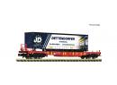 FLEISCHMANN 6660009 N - Wagon poche T3 semi remorqge DETTENDORFER ep VI DB AG