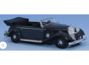 Brekina 21052 HO - Mercedes Benz 770K convertible, dark grey, 1938