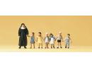 PREISER 10401 HO - Enfants et religieuses