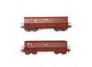 LS MODELS 90 803 HO -  Set de 2 minraliers DMH ARCELORMITAL ep V-VI SNCF