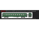 MODELS WORLD 40938 HO - Voiture de 2cl B10myfi ep III SNCF