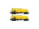 ROCO 76025 HO - Coffret de 2 wagons citernes GATX ep VI