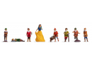 NOCH 15803 HO - Blanche Neige et les sept nains