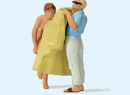 PREISER 28162 HO - Changement de vtements sur la plage